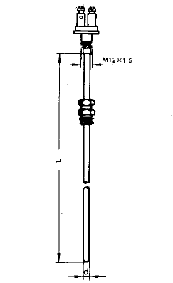 WRCK-301可動卡套螺紋鎧裝熱電偶安裝圖片